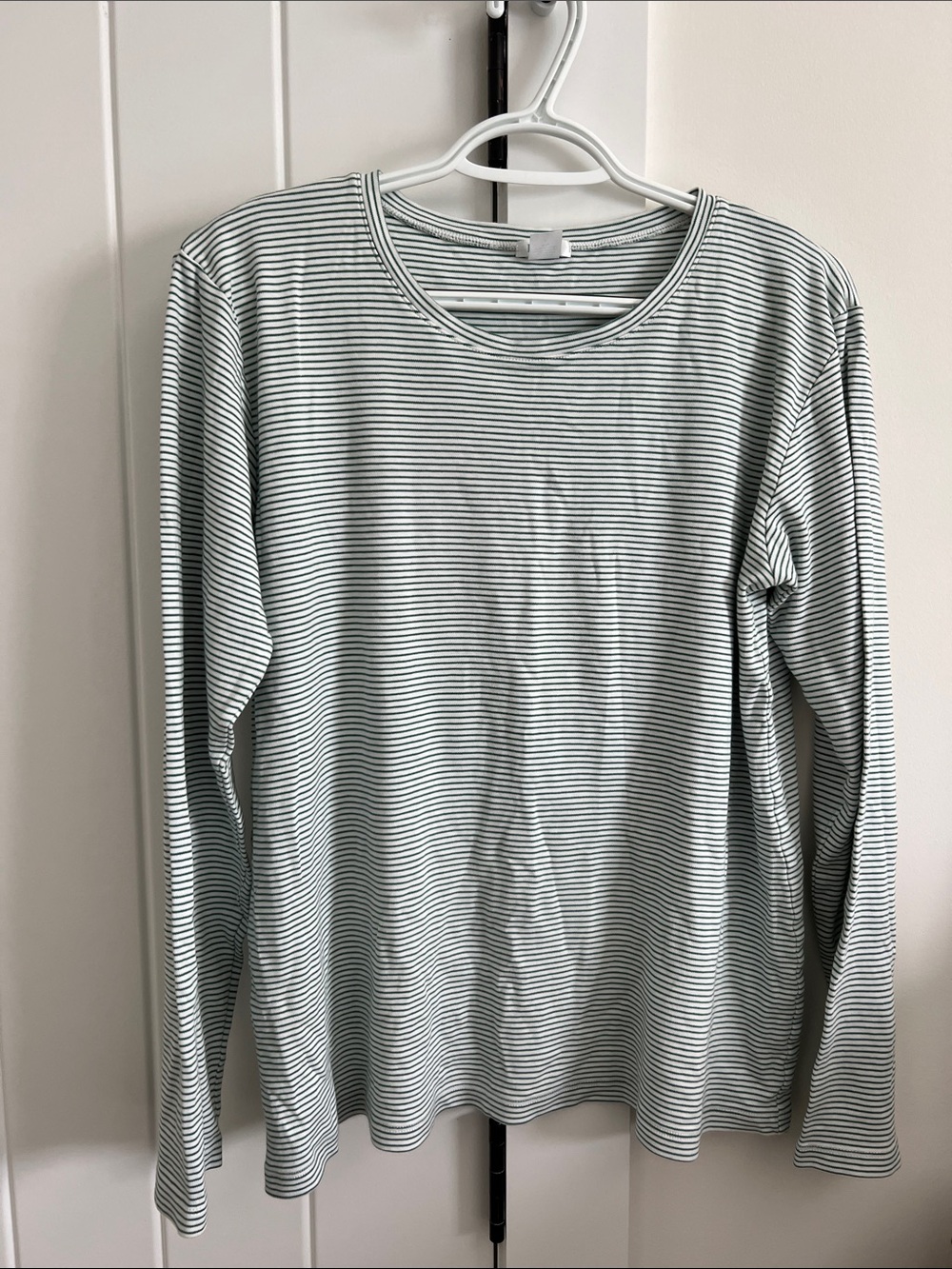 LAKE pj set. Women’s Long-Sleeve Striped Pajama